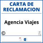 Modelo Carta Reclamacion Agencia Viajes