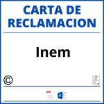 Modelo Carta Reclamacion Inem