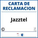 Modelo Carta Reclamacion Jazztel